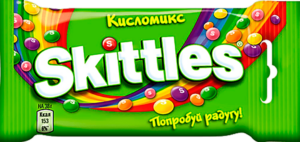 Skittles 38г Кисломикс