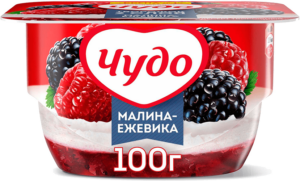 Творожок Чудо 4,2% 100г ван Малина-Ежев