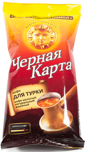 Кофе "Черная Карта" мол."Для турки" 100г