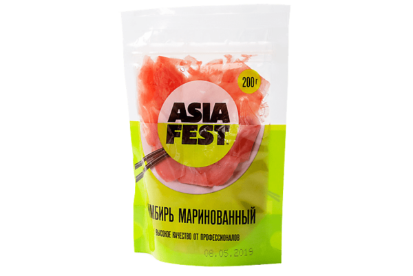 ASIA FEST Имбирь маринованный 200г