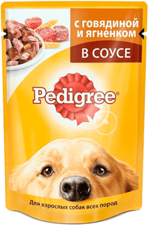 Pedigree Пауч 85 гр для вз.соб говядина/ягненок