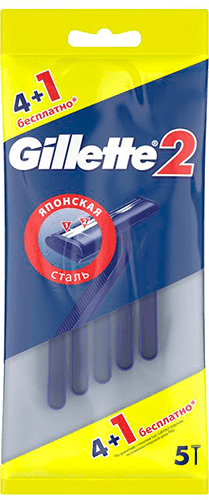 Станок однораз. 4+1 Gillette