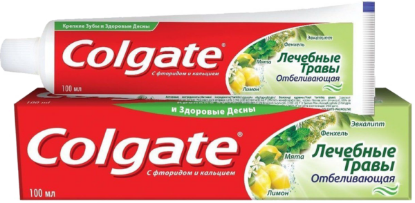 Зубная паста Colgate "Лечебные травы Отбеливающая" 100 мл