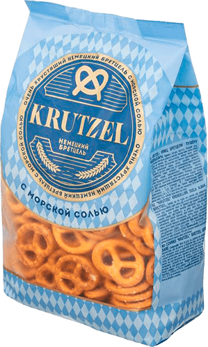 Крендельки Krutzel Бретцель с солью 250г