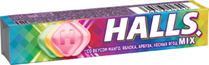 HALLS Colors карамель леденцовая 25г