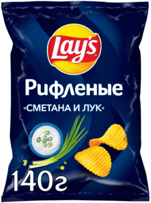 Лейз Сметана Лук 140г