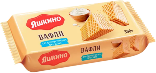 Ваф.Яшкино 300г Сливочные