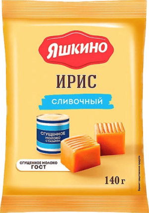 Ирис Яшкино Сливочный 140г