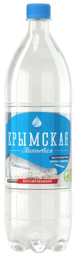 Питьевая вода "Крымская питьевая" негазированная ПЭТ 1л