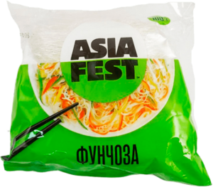 ASIA FEST Фунчоза из крахмала,бобов,гороха,кукурузы 100г