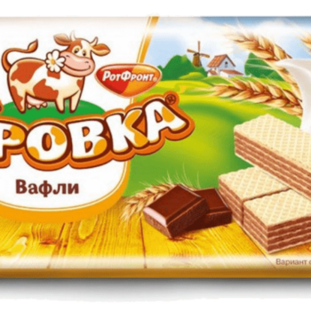 Вафли Коровка с шок. начинкой 300гр