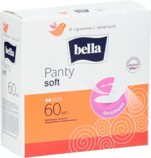 Прокладки ежедневные Bella Panty Soft 60шт