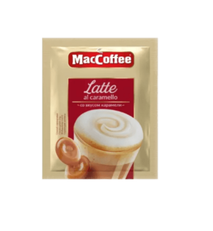 ТМ "MacCoffee" LATTE со вкусом карамели