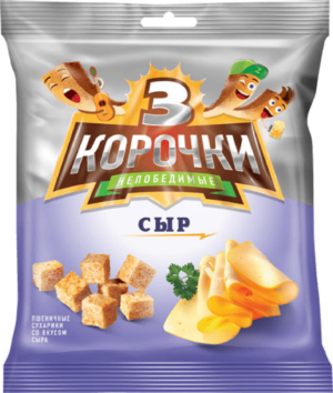 Сух.3корочки пшен.40г/60  Сыр