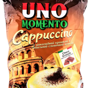 Кофейный напиток Uno Momento Cappuccino 25,5гр