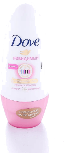 DOVE Дезодорант ролик Невидимый Нежность Лепестков 50мл