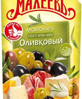 Май-з ОЛИС "Оливковый"  м.д.ж. 50,5% дой-пак 190 гр. с дозатором*20