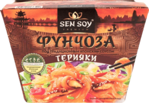 Фунчоза под Японским соусом ТЕРИЯКИ СэнСой (кор. 125гр.)