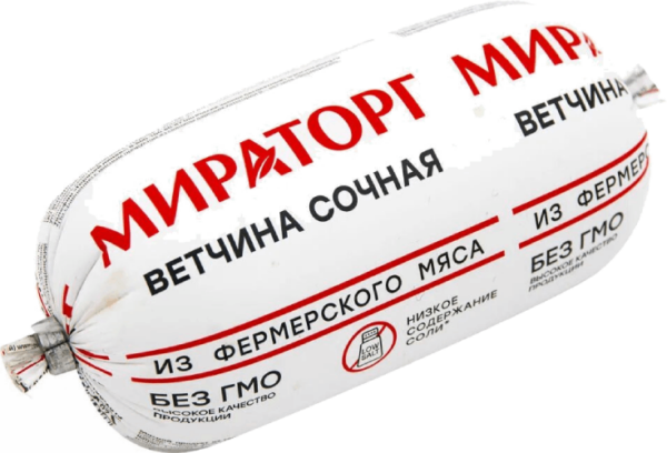 Ветчина Сочная п/а Мираторг 0,400