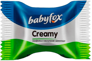 Вафельные конфеты Baby Fox Creamy Choco вес