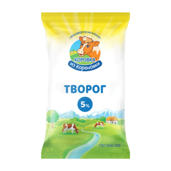 Творог КизК 5% 180г флоупак